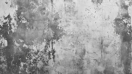 Obraz premium distressed vintage grey wallpaper texture with blank grunge surface abstract graphic design background
