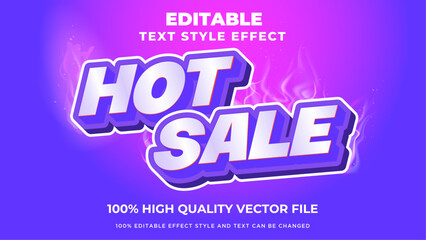 Obraz premium Editable Text Effect, hot sale Text Style