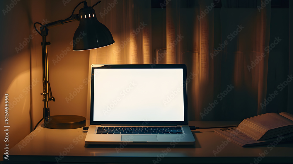Leinwandbilder remote work at home office online education study freelance internet connection wireless technology 