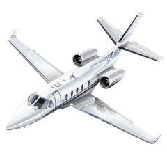 aeroplane isolated on transparent background, PNG file