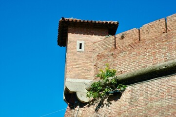 Fortezza dei Medi al centro della città di Livorno. Con vista al centro della città 