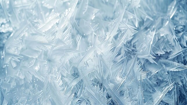 frosty ice texture background closeup of cold textured surface abstract photo