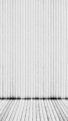 White old wood or wooden vintage plank floor and wall surface background  as a vintage pattern layout for retro, grunge and creative projects  in constructions, architecture and interior design