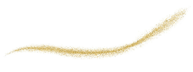 Gold Vector Texture Pattern on White Background. Light Golden Confetti. Yellow Illustration Backdrop. Design Element. EPS 10.