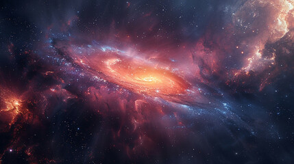 Mesmerizing Beauty: Galactic Glance of a Captivating Galaxy, Unveiling Cosmic Marvels and Celestial Wonders
