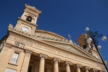 Church of the Assumption of Mary, also known as the Rotunda of Mosta or Rotunda Santa Marija Assunta, is a Roman Catholic Church in Mosta, Malta