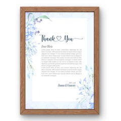 beautiful flower and leaves watercolor wedding invitation card with boho color