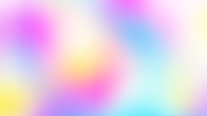 Fototapeta premium Rainbow colours Blurred transparent gradient background. Transparent png overlay background
