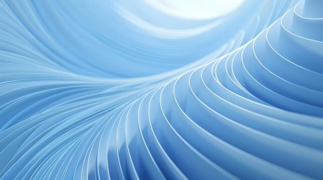 Abstract technology background featuring minimal circular blue and white lines, giving a futuristic aesthetic.