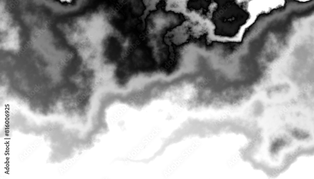 Poster black smoke steam isolated transparent background. fog and mist effect for text or space. overlay wi