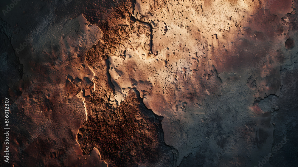 Poster wall with texture : generative ai