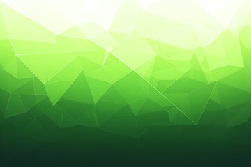abstract green polygon design background