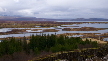 lake in the mountains