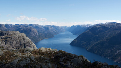 Fototapeta premium lake in the mountains