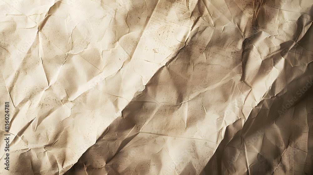 Aufkleber old paper texture square grunge background : Generative AI