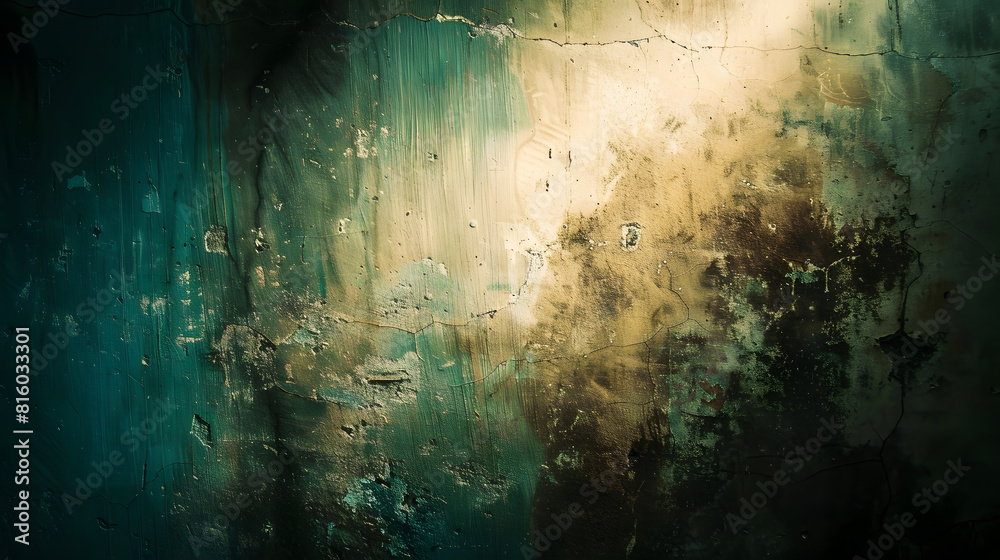 Aufkleber old wall grunge texture background : generative ai