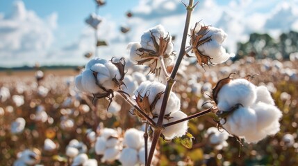Characteristics of the cotton plant and the process of cotton harvesting