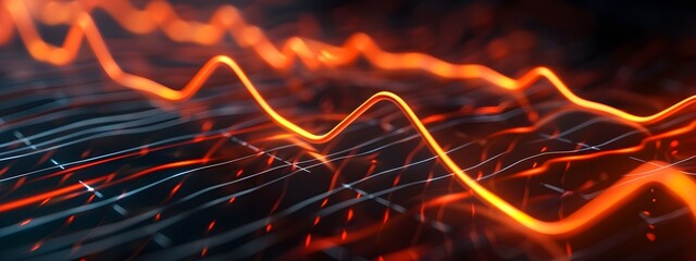 Precise Monitoring A D Rendering of a Heartbeat Monitor Displaying Frequent and Regular Heartbeats