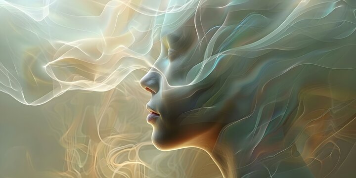 Creative individual with diverse thinking and perception due to neurodiversity. Concept Neurodiversity, Creative Thinking, Unique Perspectives, Diverse Perception, Innovation