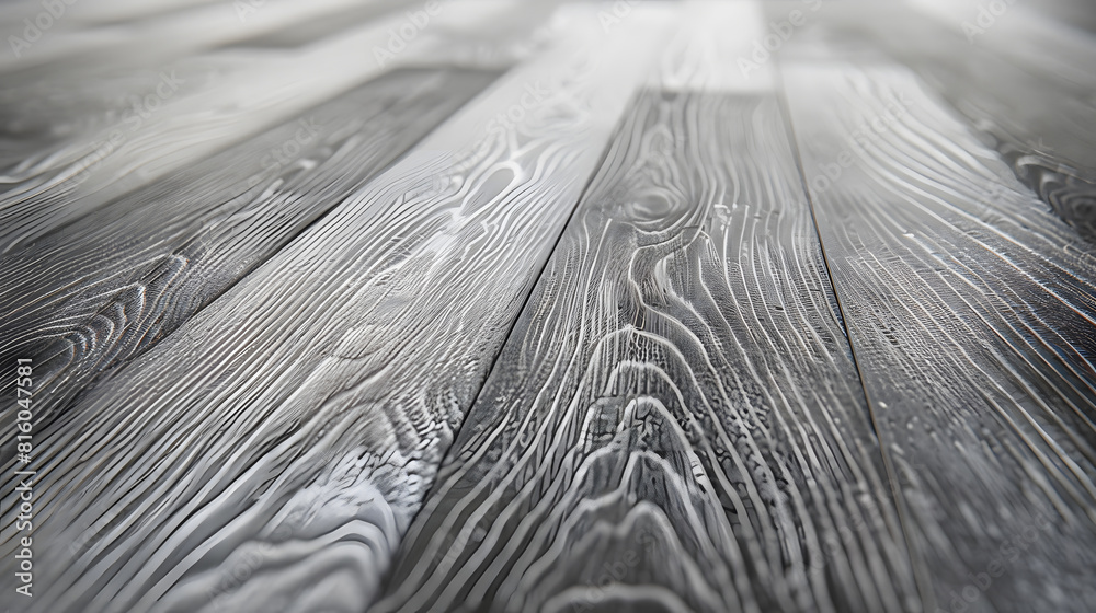 Poster Oak grey tree structure parquet board texture pattern background : Generative AI