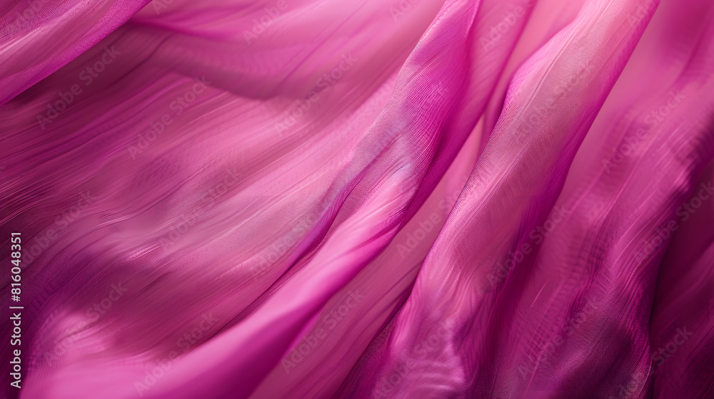 Poster abstract pink cloth background for desktop : generative ai
