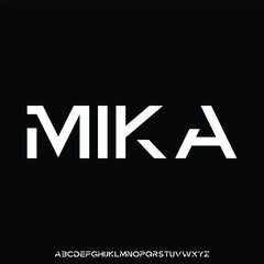 elegant lowercase font. luxury and unique alphabet