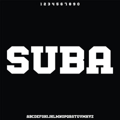 elegant font alphabet vector set