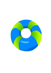 abstract colorful circle icon
