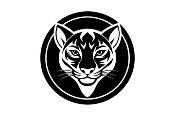 tiger Silhouette vector art illustartion