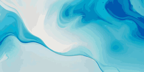 Abstract watercolor soft blue print sea water ocean background. Soft blue sea watercolor liquid fluid texture background.