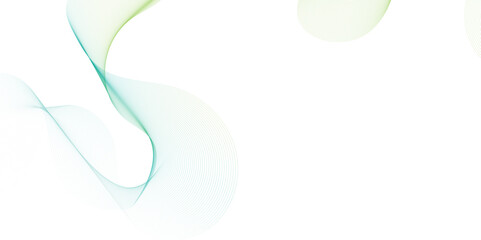 Abstract backdrop with colorful wave gradient lines on white background. Modern technology background, wave design. Vector illustration.
