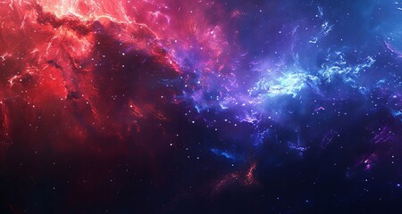 Fototapeta premium Hyper-Realistic Beauty Impressive Galaxy Nebula Captured in Stunning Detail and Splendor