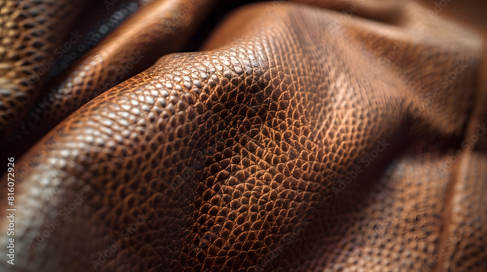 Poster leather surface texture and background design : generative ai
