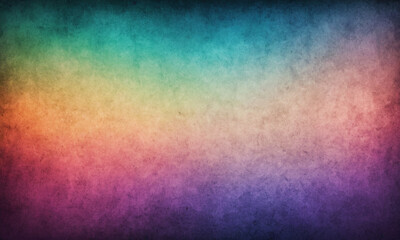 Abstract dark blue yellow pink teal grain texture gradient background with space and grunge grainy texture  