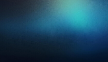 Obraz premium Dark blue cyan gradient background. Ai Generated