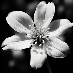 white magnolia flower