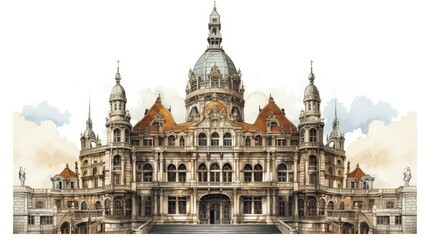 Obraz premium hungarian parliament building