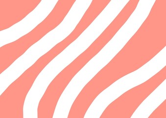Obraz premium Striped background. Curved lines on a white background
