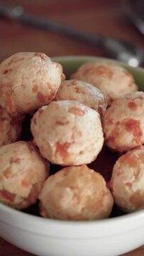 Chipa is an Argentine and Brazilean cheese bread, an excellent option to eat with mate, a typical hot drink from Argentina and Uruguay