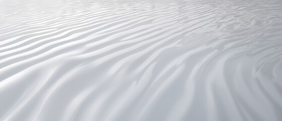 Obraz premium Abstract Water Ripples Background, White Pattern with Light Reflections and Lines. Texture Background Concept