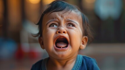 little baby or child crying and screaming isolated, childhood, unhappy, emotion, sad, sadness, pain