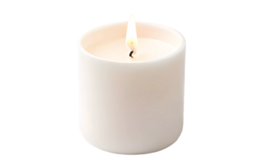 candle isolated on white transparent background PNG 