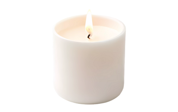 candle isolated on white transparent background PNG 