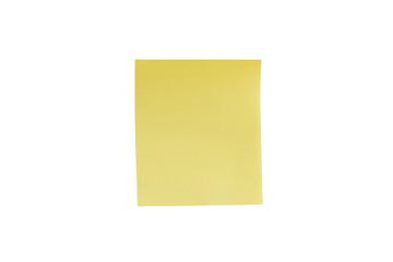Abstract painting. Minimalistic art. Geometric shapes. Yellow square isolated on transparent background.