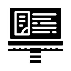 promotion glyph icon