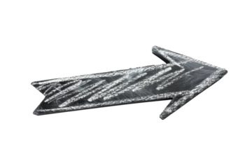 Black arrow pointing to the right.