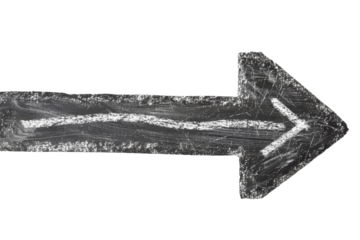 Black arrow pointing to the right.