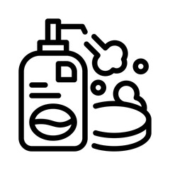 soap line icon