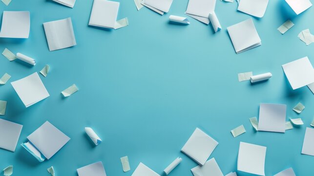 national memo day background concept with copy space