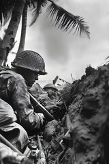 High Alert: An American Soldier's Solitary Vigil in the Pacific Theater of World War II